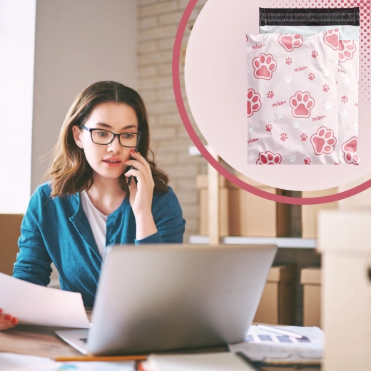 Self-adhesive seal for express packing