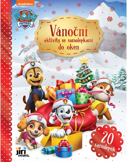 Activités de Noël avec autocollants statiques pour fenêtres Pat’ Patrouille