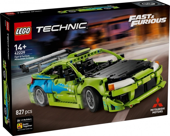 LEGO Technic Fast & Furious Mitsubishi Eclipse car