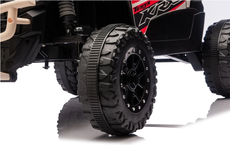 All‑terrain wheels and suspension