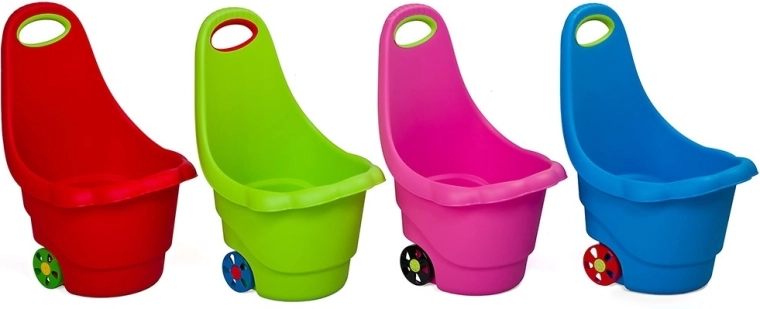 Color variety and durable plastic