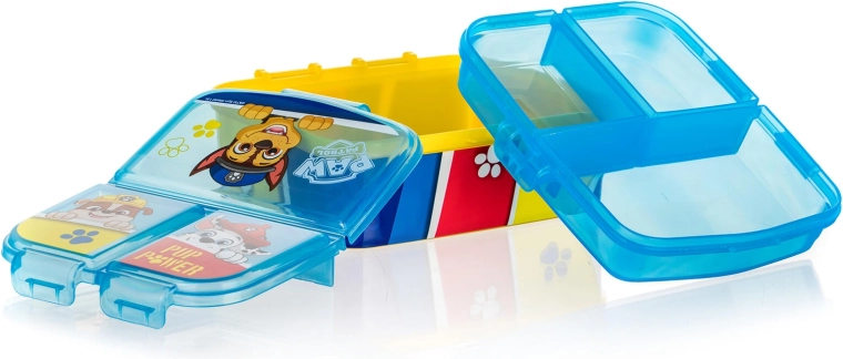 Practical dividers for a tidy snack