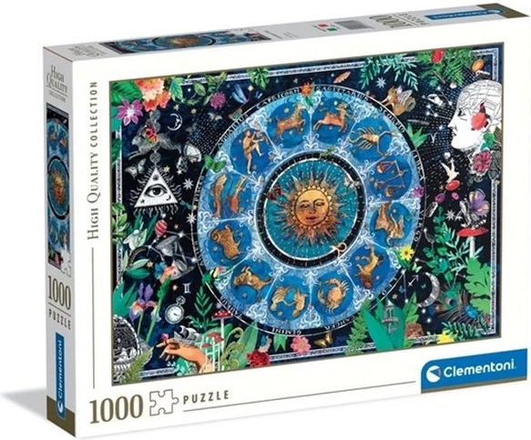 Puzzel Clementoni astrologische kaart 1000 stukjes HQ