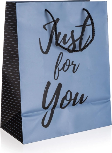 Cadeautas Just For You Blue L 26 × 32 × 13 cm