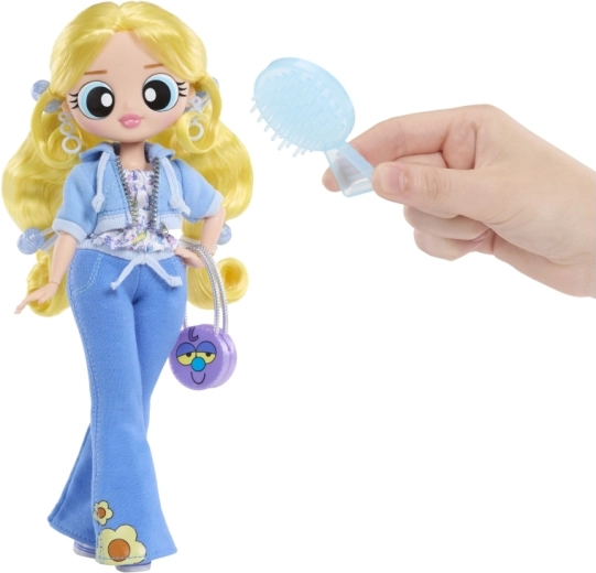 Lang haar om te kammen en stylen