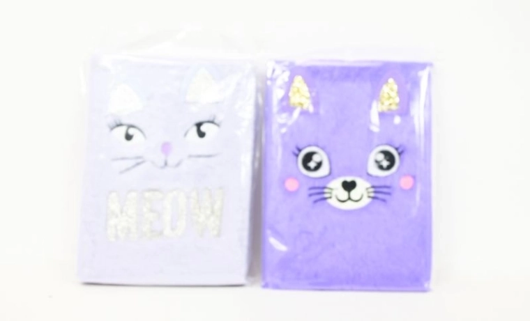 Plush Cat Notebook
