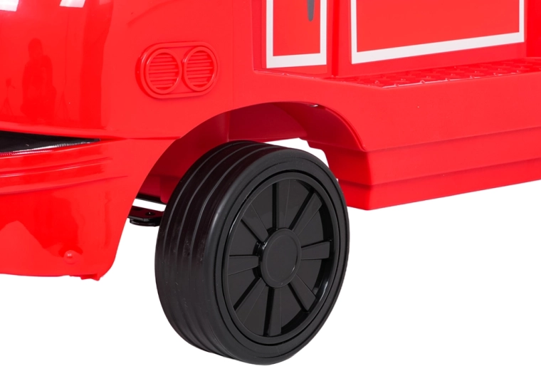 Rubberen wielen voor stille en stabiele rit