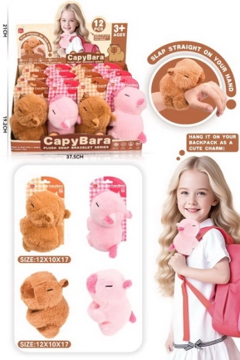 Plush Capybara Bracelet