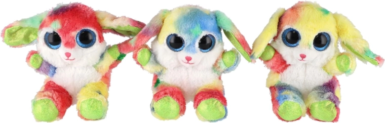 Rainbow colors and sitting body