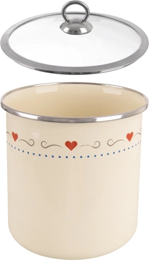 Duurzaam geëmailleerd staal in een elegant design