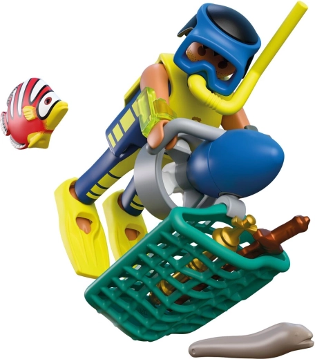 Equipment for diving and treasure collecting