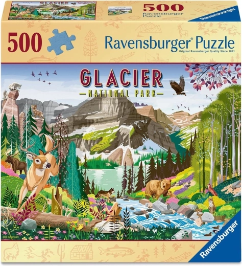 Ravensburger puzzle National Park: Glacier 500 pieces