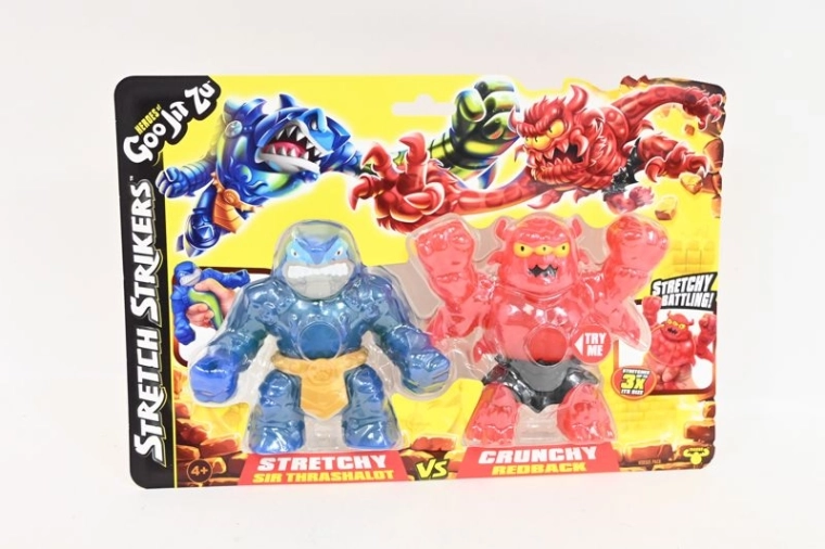 Goo Jit Zu lot de 2 figurines Sir Thrashalot et Redback