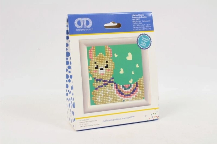 Diamond Dotz lama cœur – kit de broderie diamant