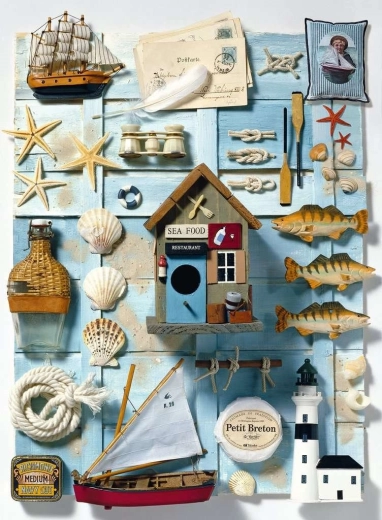 Puzzel 500 stuks - Zee sferen