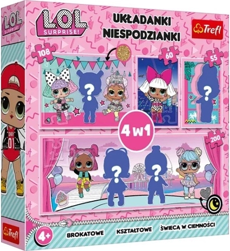 Puzzle 4 en 1 LOL Surprise
