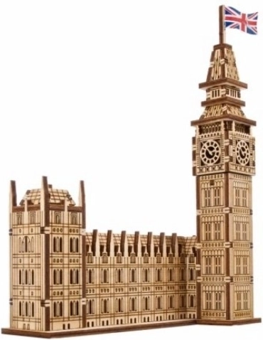 Puzzle mécanique 3D en bois Ugears Big Ben