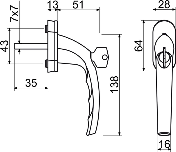 Construction robuste et dimensions précises
