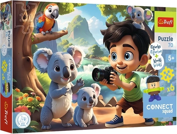 Puzzle Connect Luck 70 pièces
