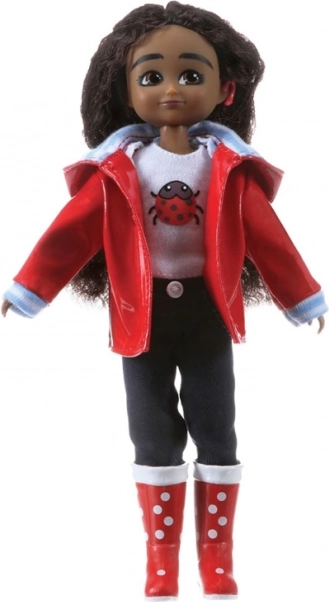 Lottie doll photographer Mia with hearing aid