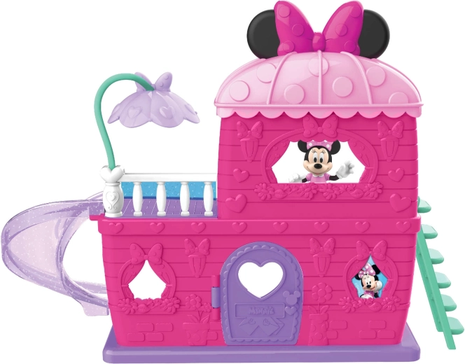 Twee verdiepingen speelomgeving met balkon