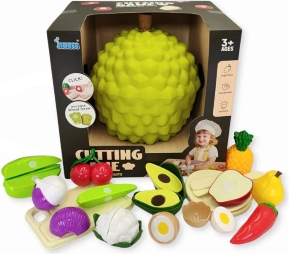 Jinkee snijset voor fruit en groenten (durian)