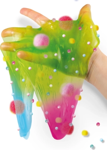Aangenaam rekbare, zintuiglijke slime