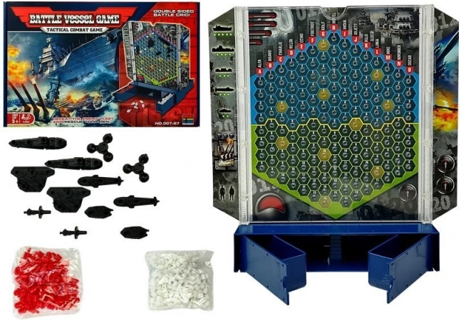 Strategisch spel met oorlogsschepen