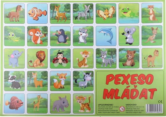 Pexeso Jungtiere