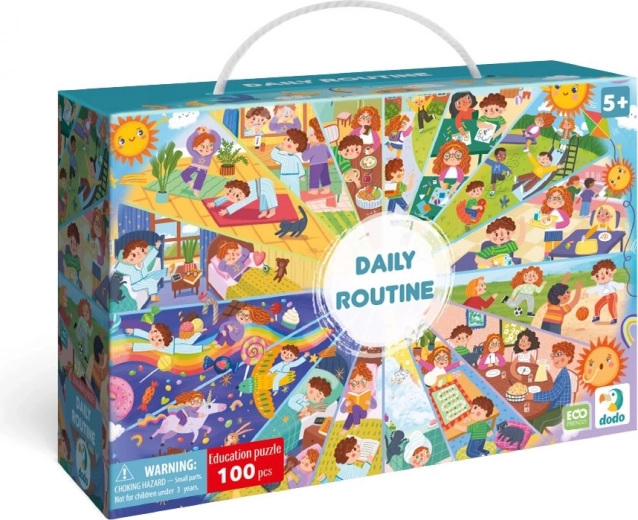 Puzzel Dagelijkse Routine 100 stukjes