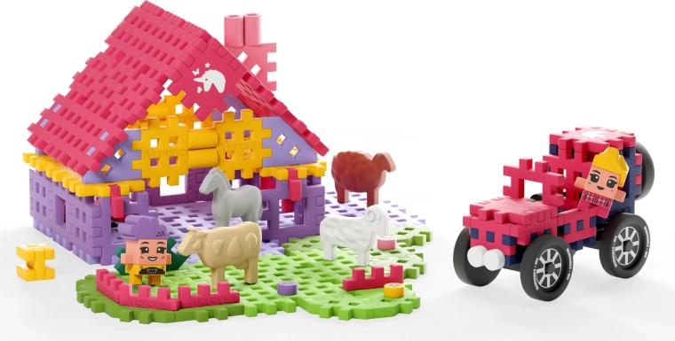 Bouw je eigen schattige ranch