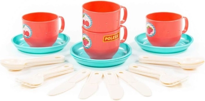 Minutka Children's Dinnerware Set for 4, 20 Pieces