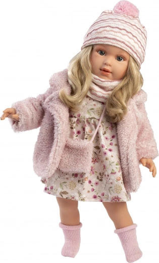 Realistic Doll Lucia with Soft Body 40 cm