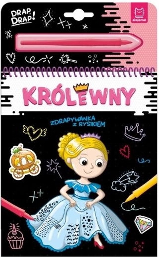Scratch Art Book with Stylus – Queens