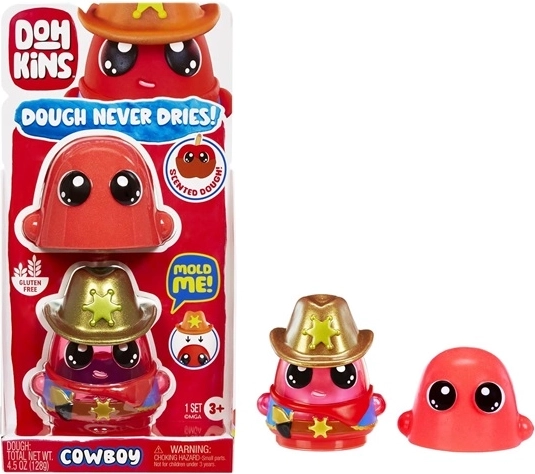 MGA DohKins Cowboy – scented modeling compound in a figurine