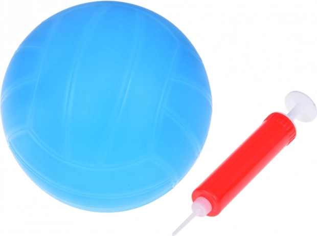 Ball with pump and flying disc