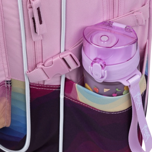 Praktische zijvakken voor fles