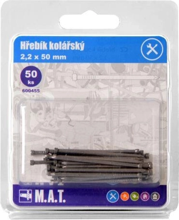 Clous de charron 50 × 2,2 mm, 50 pcs