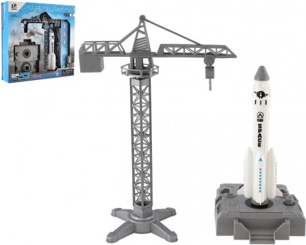 Play Set Space Shuttle with Crane and Launch Station