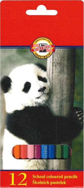 Set de crayons de couleur KOH-I-NOOR 12 couleurs