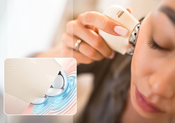 Thermothérapie et massage vibrant pour la microcirculation