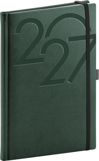 Notique Ajax weekplanner 2027 groen 15 × 21 cm