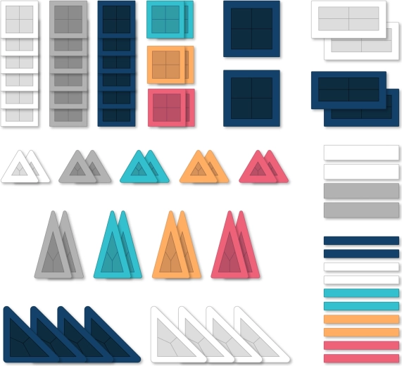 Safe and durable pieces with a matte finish