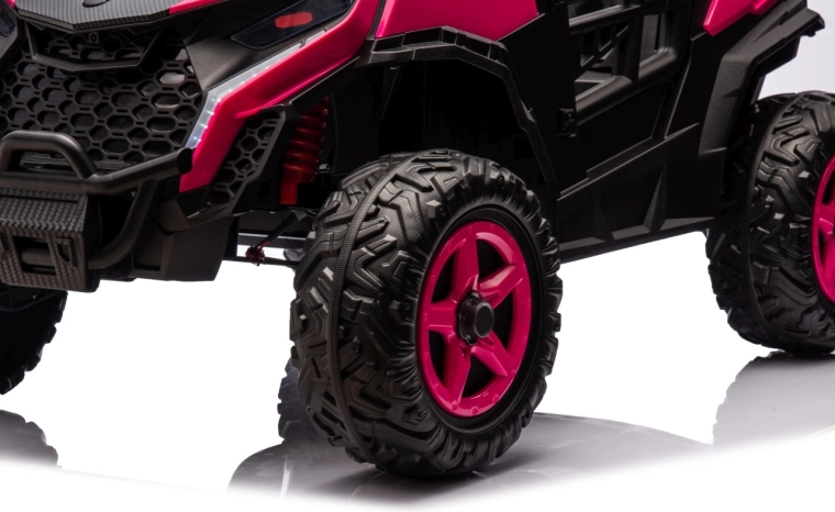 Transmission 4x4 et 4 moteurs pour une meilleure traction