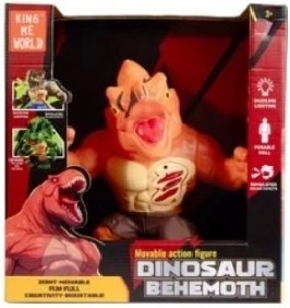 Behemoth dinosaur with light and sound effects 21 cm