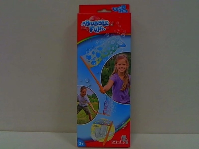 Bubble Wand Flag with Soap Solution