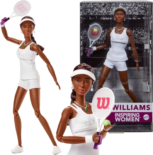 Barbie Venus Williams Tennis Doll Inspiring Women