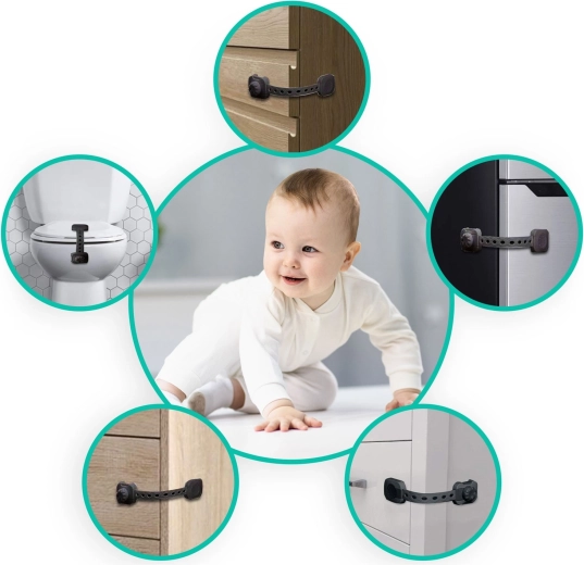 Verrou de sécurité enfant fiable pour un usage quotidien