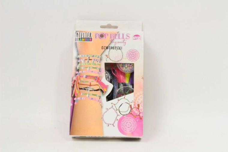 Atelier Glamour creative bracelet-making kit with bells
