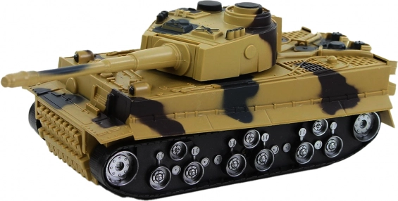 Militaire tank met geluid en licht 1:32 met frictie-aandrijving